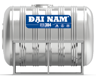 Bồn Inox Đại Nam 700L Nằm - SUS 304