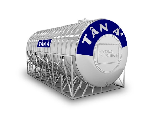 Bồn Inox Tân Á 8.000L Ngang