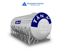 Bồn Inox Tân Á 15.000L Ngang