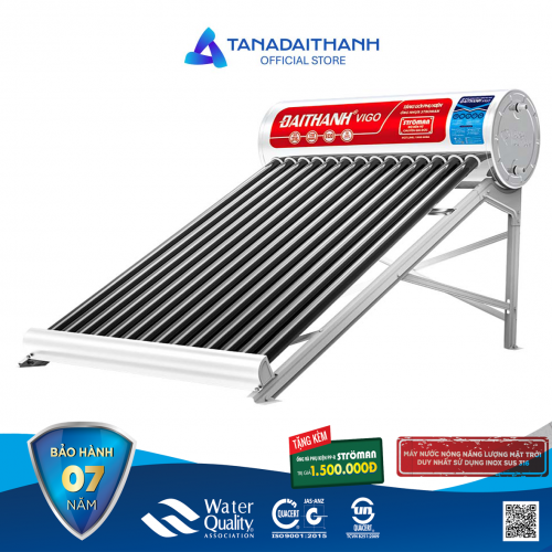 Máy Năng Lượng Mặt Trời Đại Thành Vigo 215L 58-21